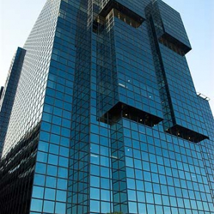 Londyn. Biurowce przy Lower Thames St.